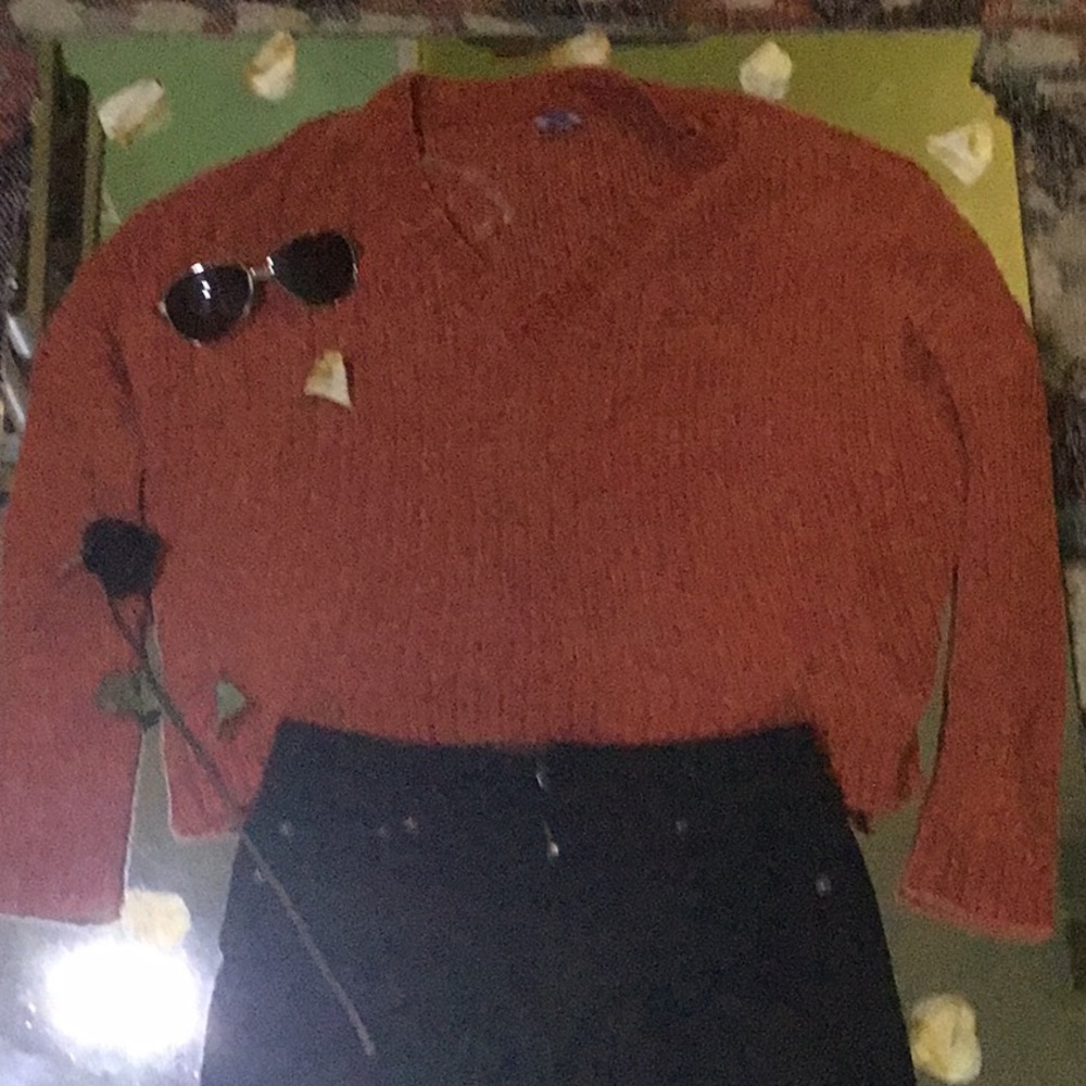 Charlotte Russe crop sweater
